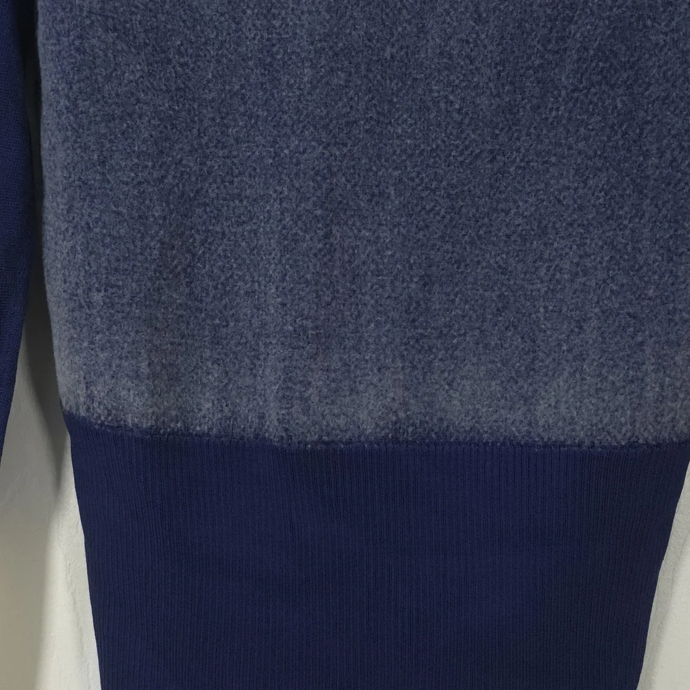 Rag & bone Navy and White Crew Neck Sweater Merino Blend XS NWOT - Picture 6 of 9